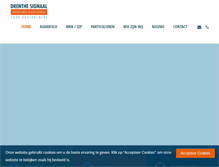 Tablet Screenshot of drenthesignaal.nl